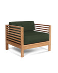 Soleil Teak Patio Lounge Set with Sunbrella Cushion 2PC -- view 32
