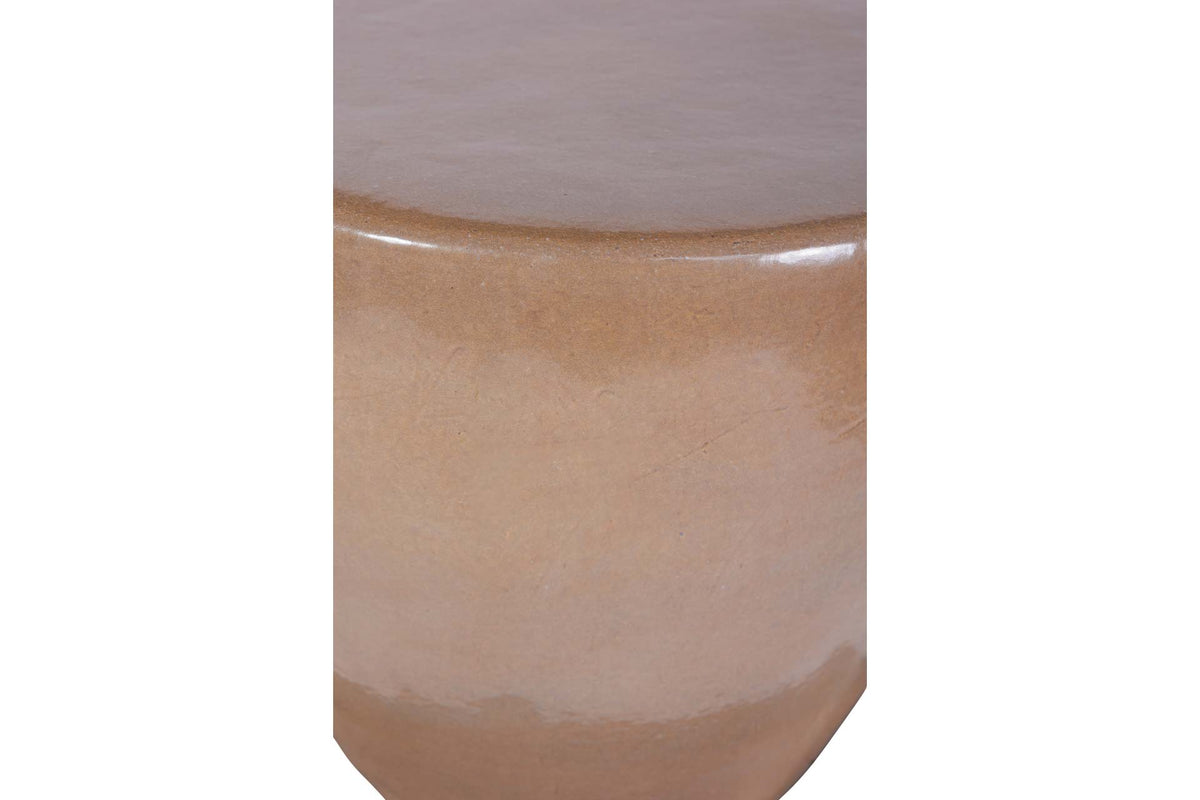 Bowness Ceramic Round Patio Accent Table -- view 17
