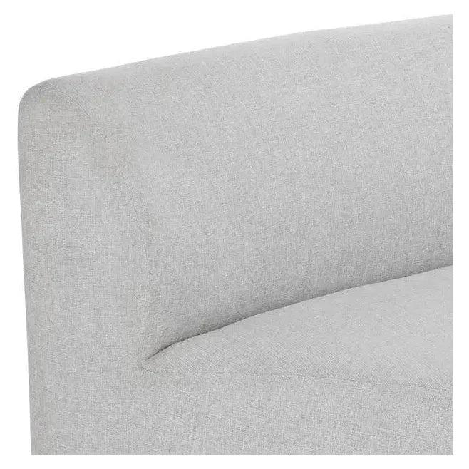 Cadiz Modular Sofa Gracebay Light Grey Teak Wood - LOOMLAN - SUNPAN - Modular Sofas