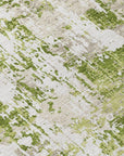 LOOMLAN Rugs Caelan Green Washable Indoor-Outdoor Rug