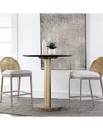 Calandri Fabric Outdoor Counter Stool - LOOMLAN - SUNPAN - Counter Stools