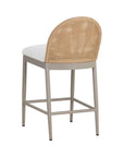 Calandri Fabric Outdoor Counter Stool - LOOMLAN - SUNPAN - Counter Stools