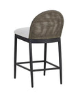 Calandri Fabric Outdoor Counter Stool - LOOMLAN - SUNPAN - Counter Stools