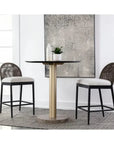 Calandri Fabric Outdoor Counter Stool - LOOMLAN - SUNPAN - Counter Stools