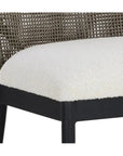 Calandri Fabric Outdoor Dining Chair 2PC - LOOMLAN - SUNPAN - Outdoor Dining Chairs