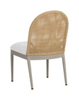 Calandri Fabric Outdoor Dining Chair 2PC - LOOMLAN - SUNPAN - Outdoor Dining Chairs