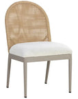 Calandri Fabric Outdoor Dining Chair 2PC - LOOMLAN - SUNPAN - Outdoor Dining Chairs