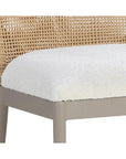 Calandri Fabric Outdoor Dining Chair 2PC - LOOMLAN - SUNPAN - Outdoor Dining Chairs
