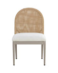 Calandri Fabric Outdoor Dining Chair 2PC - LOOMLAN - SUNPAN - Outdoor Dining Chairs