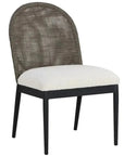 Calandri Fabric Outdoor Dining Chair 2PC - LOOMLAN - SUNPAN - Outdoor Dining Chairs
