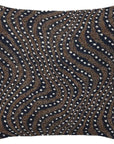 Calder Indigo Handmade Outdoor Pillow - LOOMLAN - Earnest Collection - Outdoor Pillows