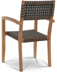 Cambria 7PC Outdoor Dining Set Stacking Armchairs - LOOMLAN - HiTeak - Outdoor Dining Sets