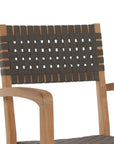 Cambria 7PC Outdoor Dining Set Stacking Armchairs - LOOMLAN - HiTeak - Outdoor Dining Sets