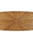 Cambria Rectangular Teak Outdoor Dining Table - LOOMLAN - HiTeak - Outdoor Dining Tables