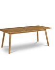 Cambria Teak Patio Rectangular Dining Set 7PC - LOOMLAN - HiTeak - Outdoor Dining Sets