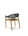 Cambria Teak Patio Round Dining Set 5PC - LOOMLAN - HiTeak - Outdoor Dining Sets