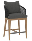 Capri Fabric Outdoor Counter Stool - LOOMLAN - SUNPAN - Counter Stools