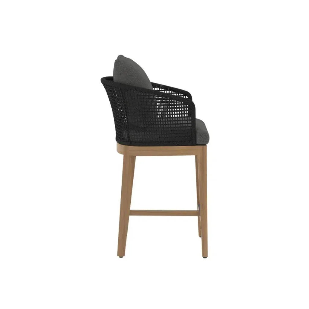 Capri Fabric Outdoor Counter Stool - LOOMLAN - SUNPAN - Counter Stools