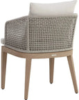Capri Fabric Outdoor Dining Armchair - LOOMLAN - SUNPAN - Outdoor Dining Chairs