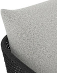Capri Fabric Outdoor Dining Armchair - LOOMLAN - SUNPAN - Outdoor Dining Chairs