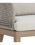 Capri Fabric Outdoor Dining Armchair - LOOMLAN - SUNPAN - Outdoor Dining Chairs