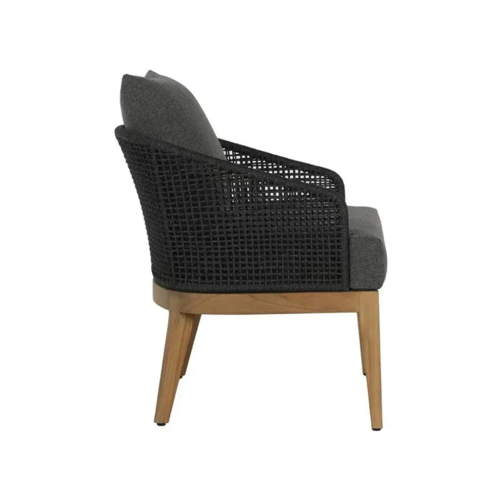 Capri Fabric Outdoor Lounge Chair - LOOMLAN - SUNPAN - Outdoor Lounge Chairs