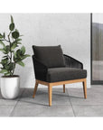 Capri Fabric Outdoor Lounge Chair - LOOMLAN - SUNPAN - Outdoor Lounge Chairs