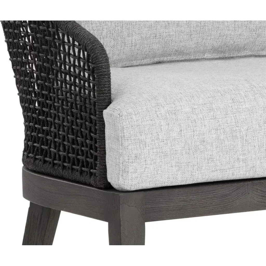 Capri Fabric Outdoor Lounge Chair - LOOMLAN - SUNPAN - Outdoor Lounge Chairs