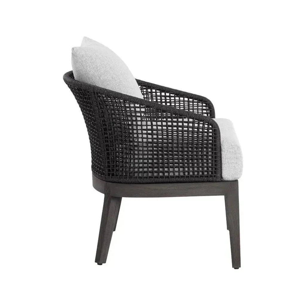 Capri Fabric Outdoor Lounge Chair - LOOMLAN - SUNPAN - Outdoor Lounge Chairs