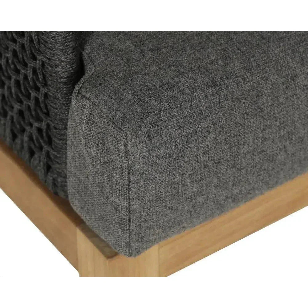 Capri Fabric Outdoor Lounge Chair - LOOMLAN - SUNPAN - Outdoor Lounge Chairs