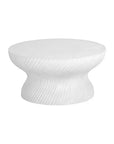 Cara Coffee Table White Concrete - LOOMLAN - SUNPAN - Outdoor Coffee Tables