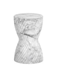 Cara Concrete Outdoor Round End Table - LOOMLAN - SUNPAN - Outdoor Side Tables