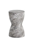 Cara Concrete Outdoor Round End Table - LOOMLAN - SUNPAN - Outdoor Side Tables