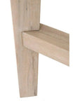 Carmel Outdoor 42" Square Counter Table Gray Teak - LOOMLAN - Essentials For Living - Outdoor Counter Tables