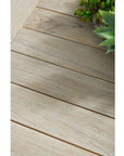 Carmel Outdoor 42" Square Counter Table Gray Teak - LOOMLAN - Essentials For Living - Outdoor Counter Tables