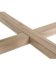 Carmel Outdoor 42" Square Counter Table Gray Teak - LOOMLAN - Essentials For Living - Outdoor Counter Tables