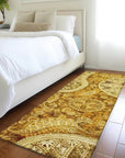 LOOMLAN Rugs Carmina Orange Washable Indoor-Outdoor Rug