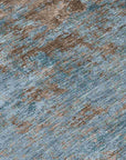 LOOMLAN Rugs Carmine Teal Washable Indoor-Outdoor Rug