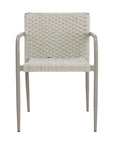 Casella Stackable Dining Armchair Cream - Classic 2PC - LOOMLAN - SUNPAN - Outdoor Dining Chairs