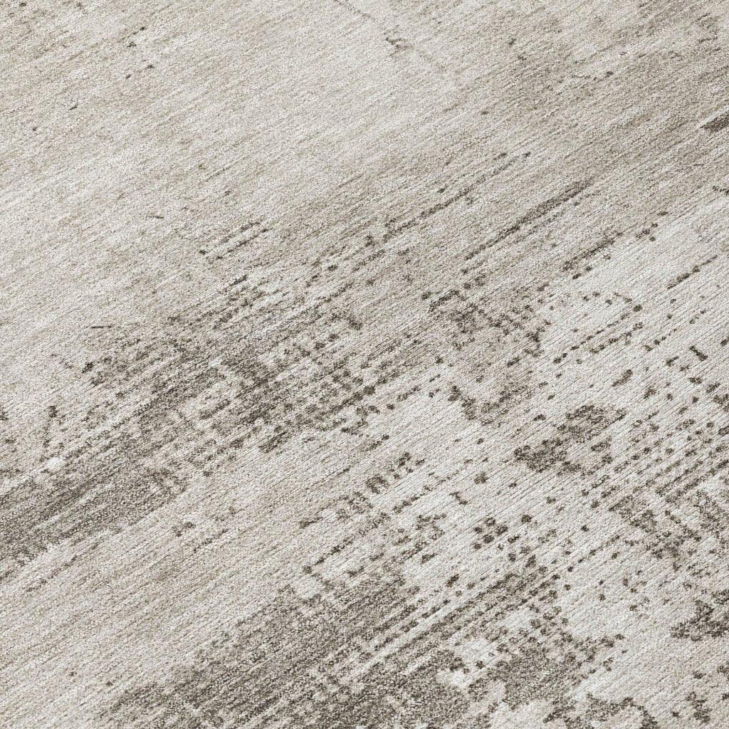 LOOMLAN Rugs Cassiva Brown Washable Indoor-Outdoor Rug