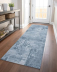 LOOMLAN Rugs Cassiva Denim Washable Indoor-Outdoor Rug