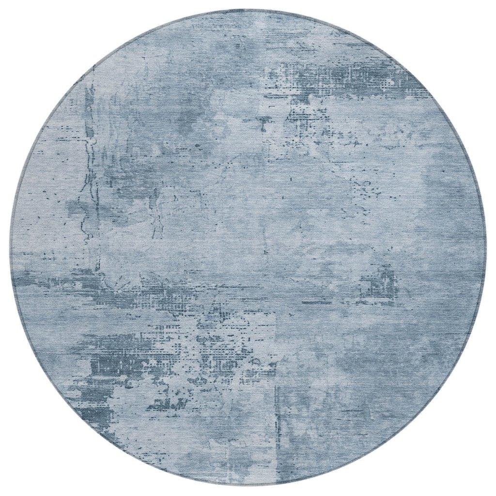 LOOMLAN Rugs Cassiva Denim Washable Indoor-Outdoor Rug
