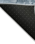 LOOMLAN Rugs Cassiva Denim Washable Indoor-Outdoor Rug
