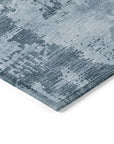 LOOMLAN Rugs Cassiva Denim Washable Indoor-Outdoor Rug