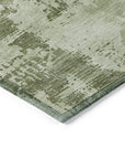 LOOMLAN Rugs Cassiva Olive Washable Indoor-Outdoor Rug