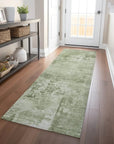 LOOMLAN Rugs Cassiva Olive Washable Indoor-Outdoor Rug