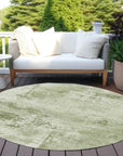 LOOMLAN Rugs Cassiva Olive Washable Indoor-Outdoor Rug