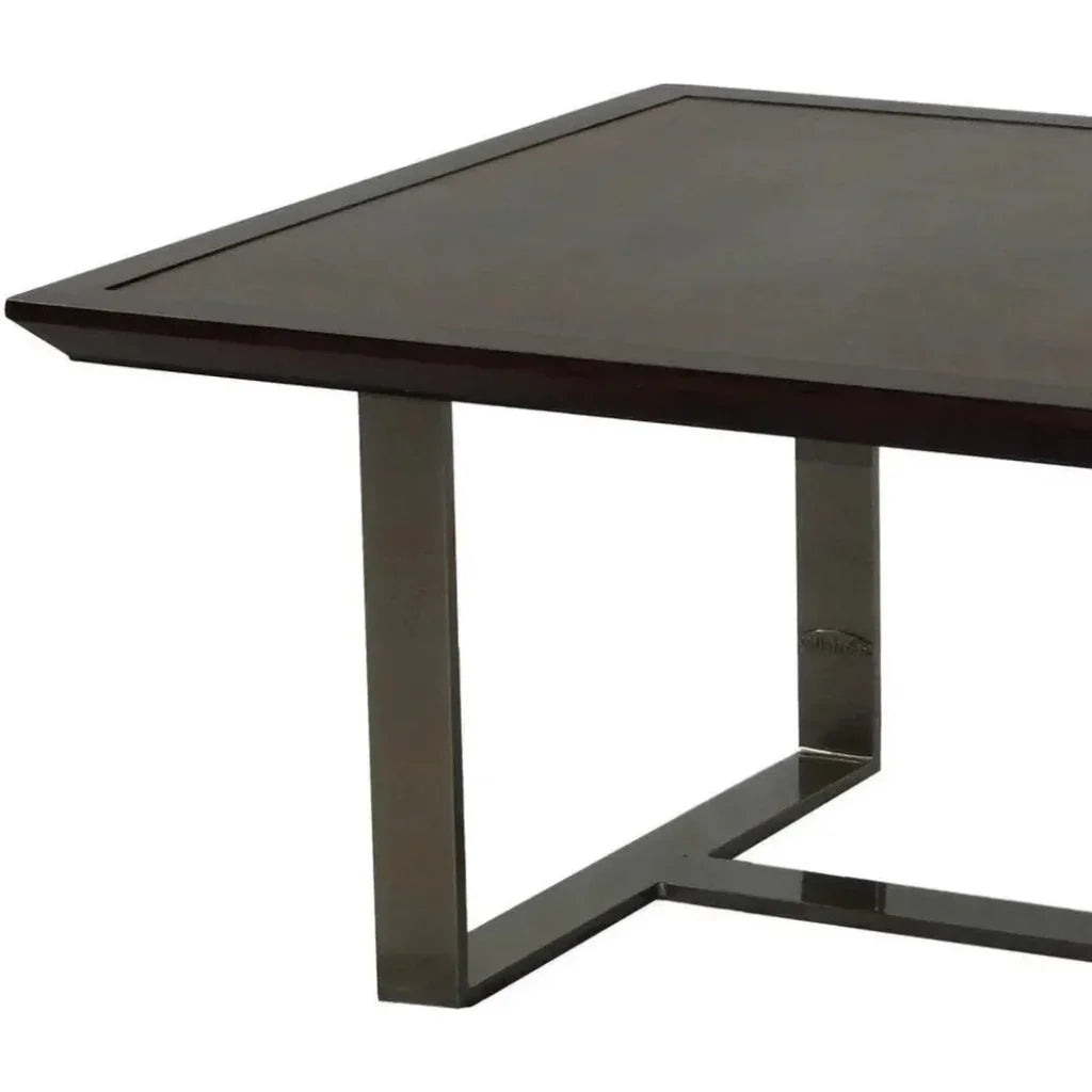 Castelle a Cast Aluminum Rectangular Coffee Table - LOOMLAN - Castelle - Outdoor Coffee Tables