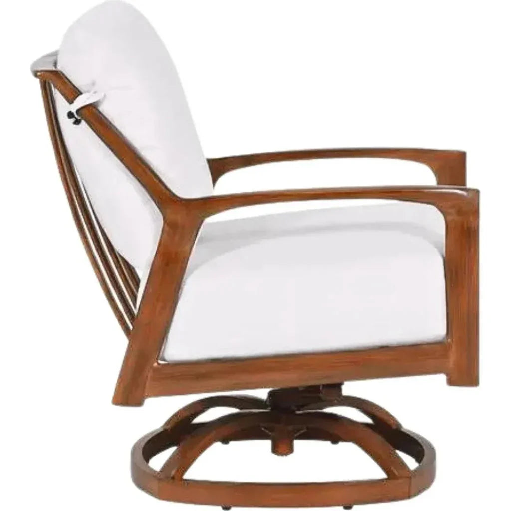 Castelle Berkeley Lounge Outdoor Swivel Chair Made USA - LOOMLAN - Castelle - Outdoor Lounge Chairs