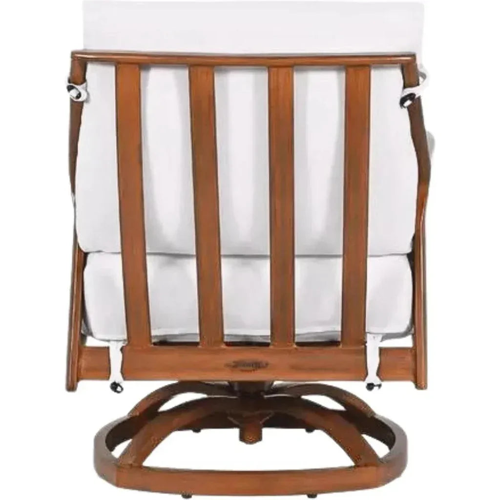 Castelle Berkeley Lounge Outdoor Swivel Chair Made USA - LOOMLAN - Castelle - Outdoor Lounge Chairs